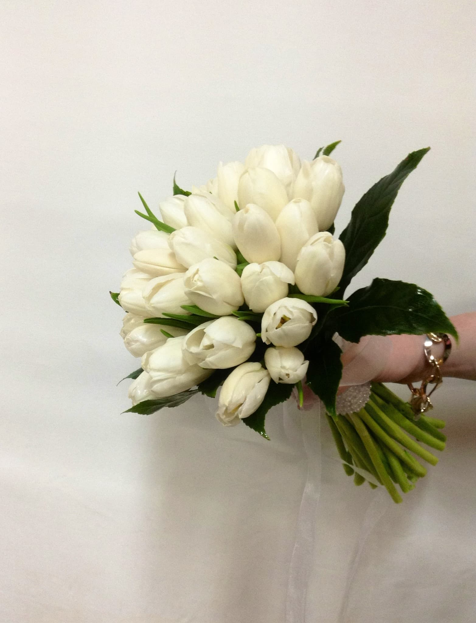 זר כלה מטוליפים לחורף